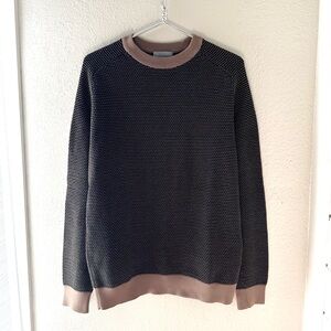 COS Lightweight Cotton Knit Crewneck Pullover Sweater Sz EUR S